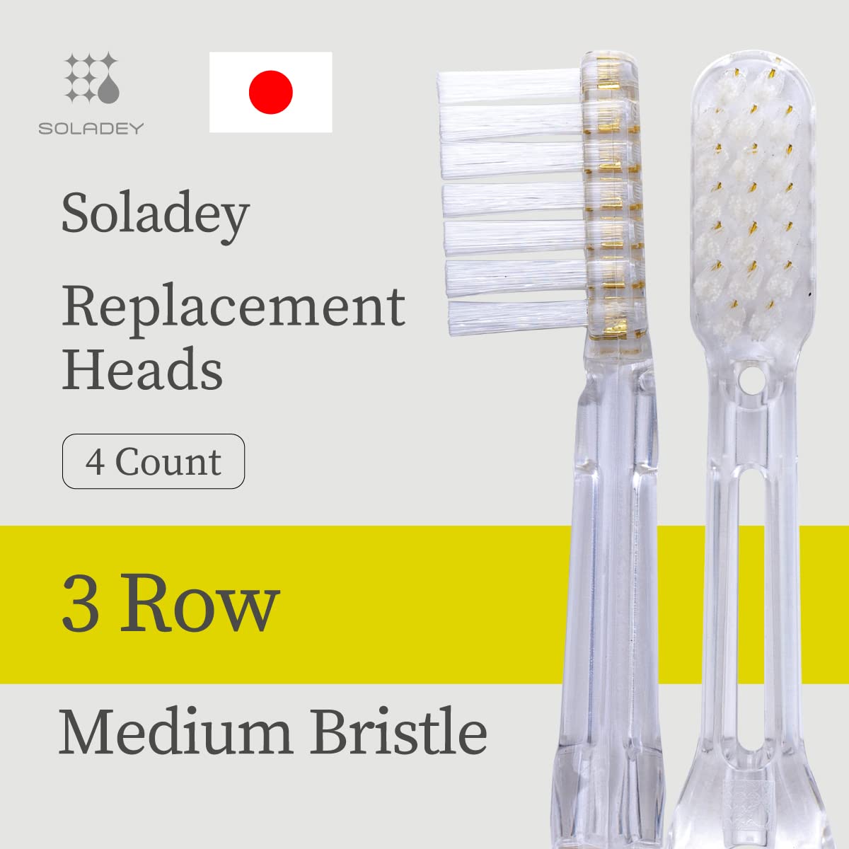 SOLADEY Ionic Toothbrush heads
