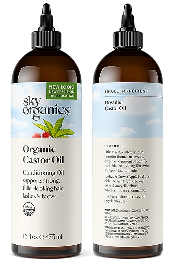 Sky Organics CBD™ Castor Hair + Skin Oil 50mg, 8 fl oz - Kroger
