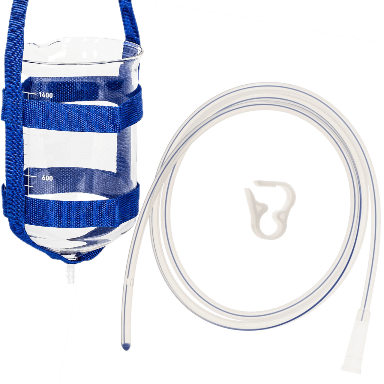 PYREX 1 Qt Glass Enema Kit with Bottom Spigot