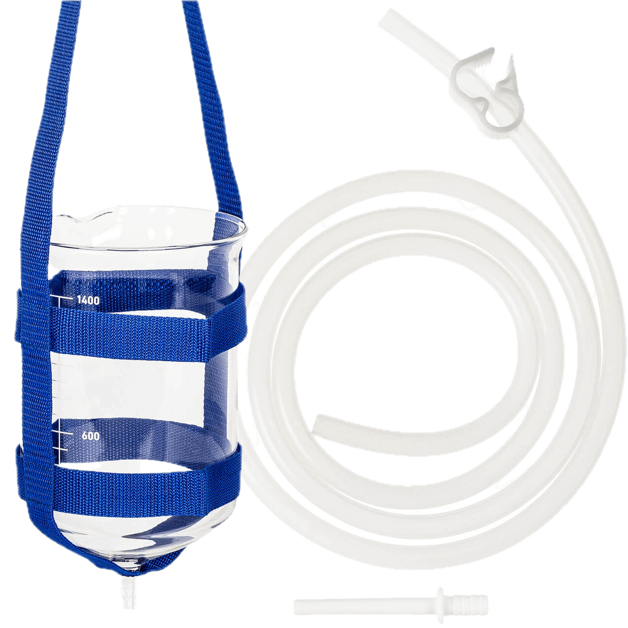 PYREX 1 Qt Glass Enema Kit with Bottom Spigot