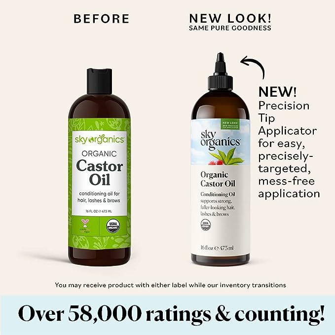 Organic Castor Oil  Sky Organics Castor Oil – Immune Boost Naturals