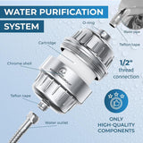 20 stage shower water filter