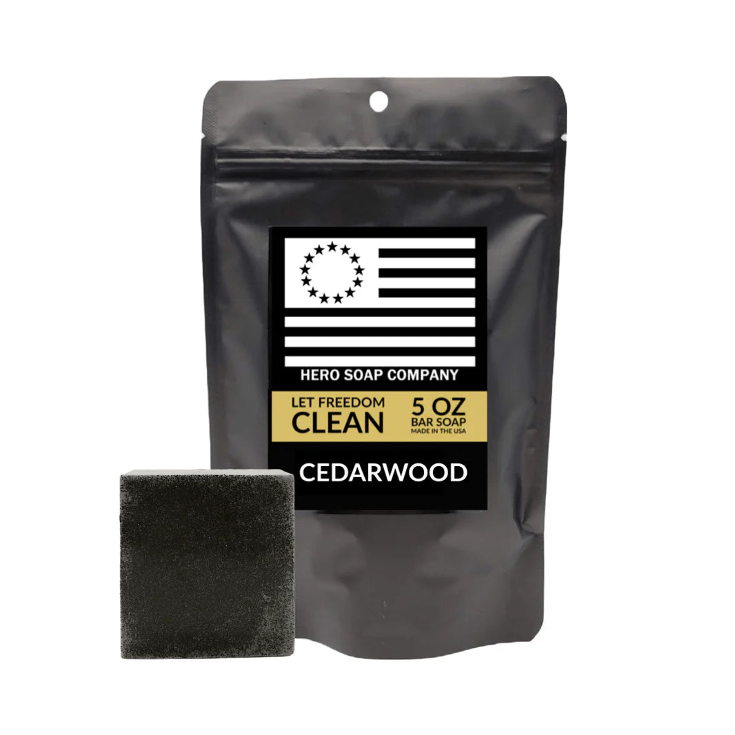 Cedarwood Bar Soap from Hero Soap Company