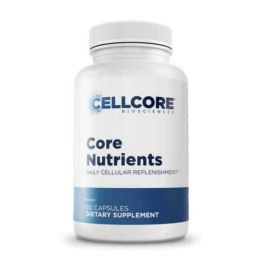 Core Nutrients full-spectrum vitamins and minerals from CellCore Biosciences – 60 ct bottle