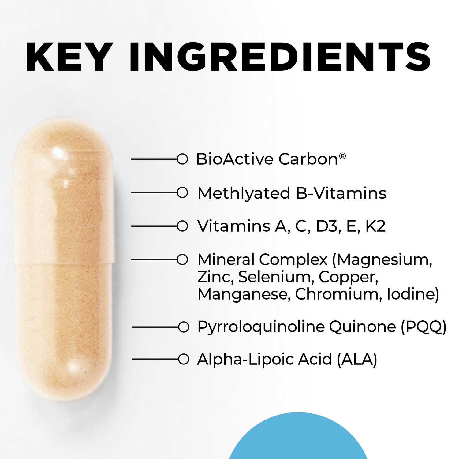 Core Nutrients ingredients list – Clean, bioavailable nutrients by CellCore
