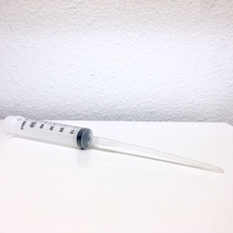 Enema Implant Syringe with Tube - 60cc