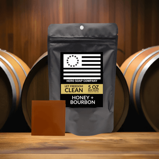 Honey + Bourbon Bar Soap