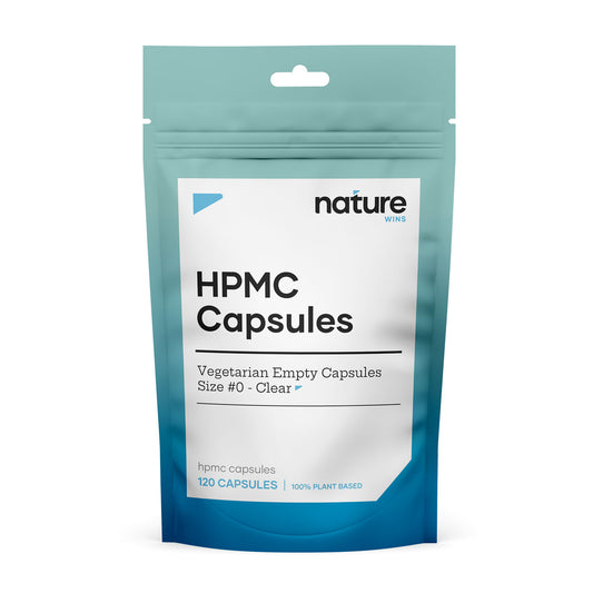 HPMC Empty Capsules (120 count)