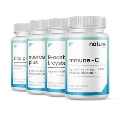 The Anti-V Collection - Quercetin, Vitamin C, N-acetyl L-cysteine (NAC), Zinc