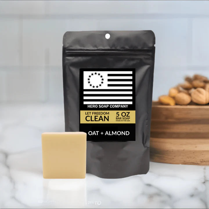 Oat + Almond Bar Soap from Hero Soap Company
