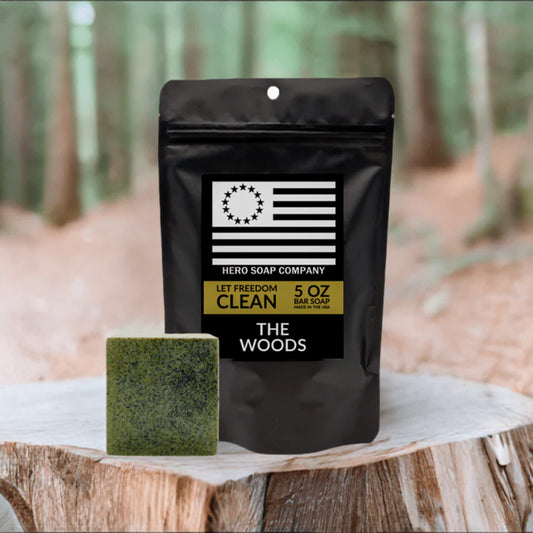 The Woods Bar Soap from Hero Soap Company