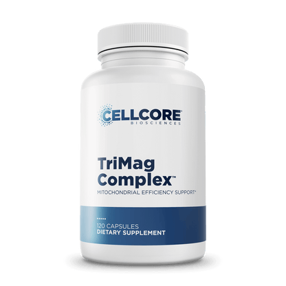 TriMag Complex single bottle – CellCore Biosciences magnesium blend supplement